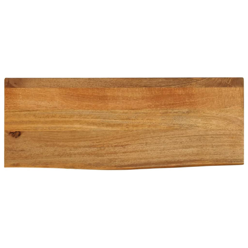 vidaXL tömör mangófa természetes élű asztallap 70 x 20 x 2,5 cm