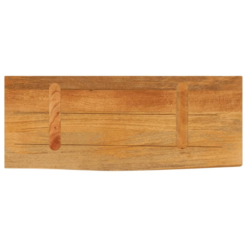 vidaXL tömör mangófa természetes élű asztallap 70 x 20 x 2,5 cm
