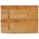 vidaXL tömör mangófa természetes élű asztallap 70 x 60 x 2,5 cm