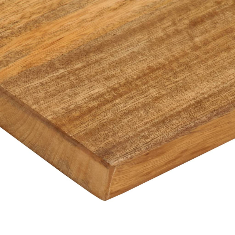 vidaXL tömör mangófa asztallap természetes éllel 80 x 60 x 2,5 cm