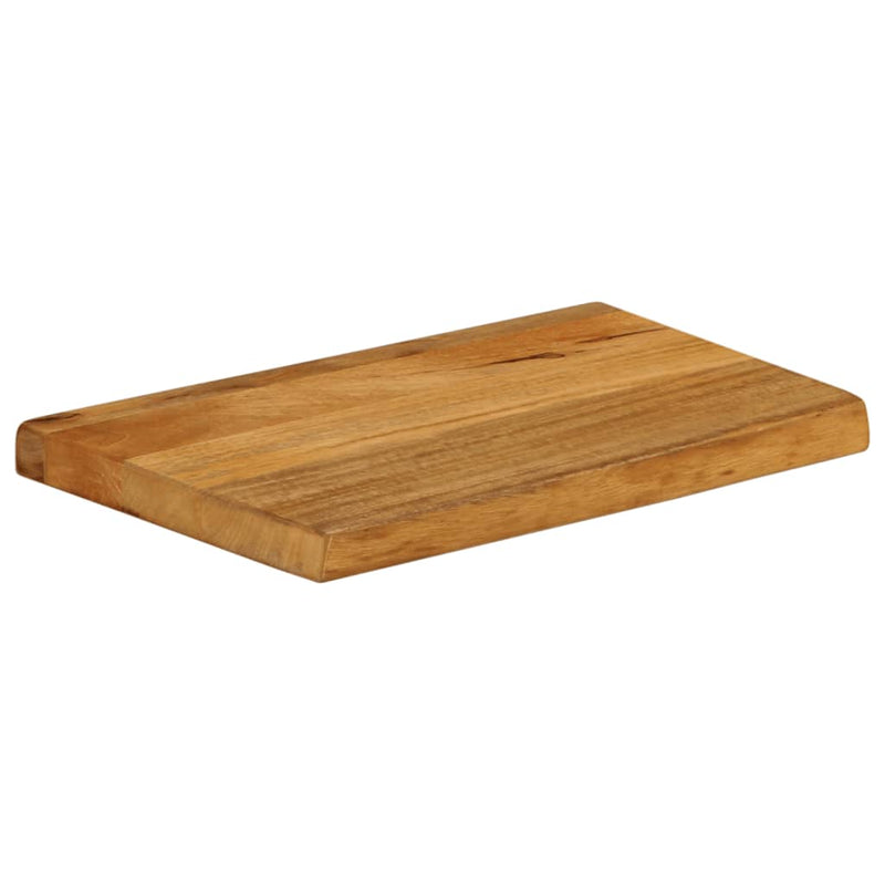 vidaXL tömör mangófa természetes élű asztallap 50 x 20 x 3,8 cm