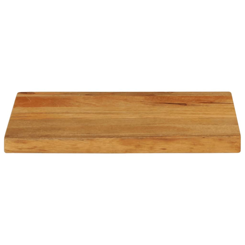 vidaXL tömör mangófa természetes élű asztallap 50 x 20 x 3,8 cm