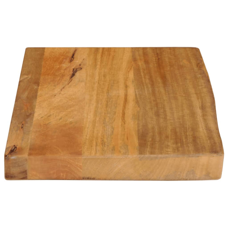 vidaXL tömör mangófa természetes élű asztallap 50 x 20 x 3,8 cm