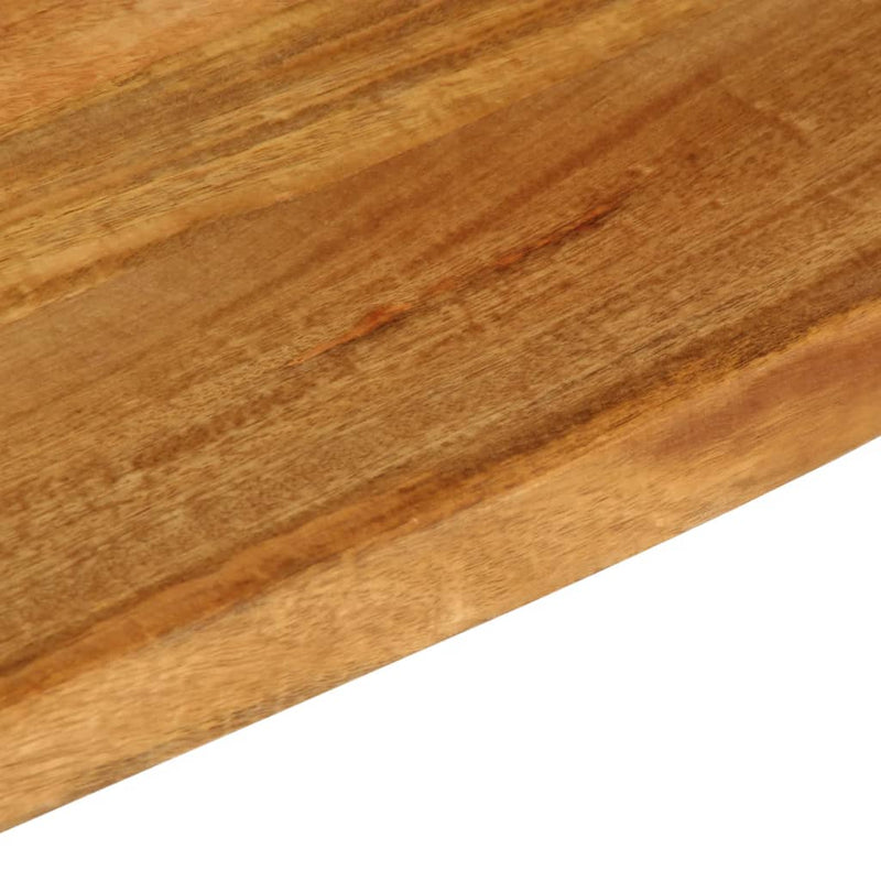 vidaXL tömör mangófa természetes élű asztallap 50 x 20 x 3,8 cm