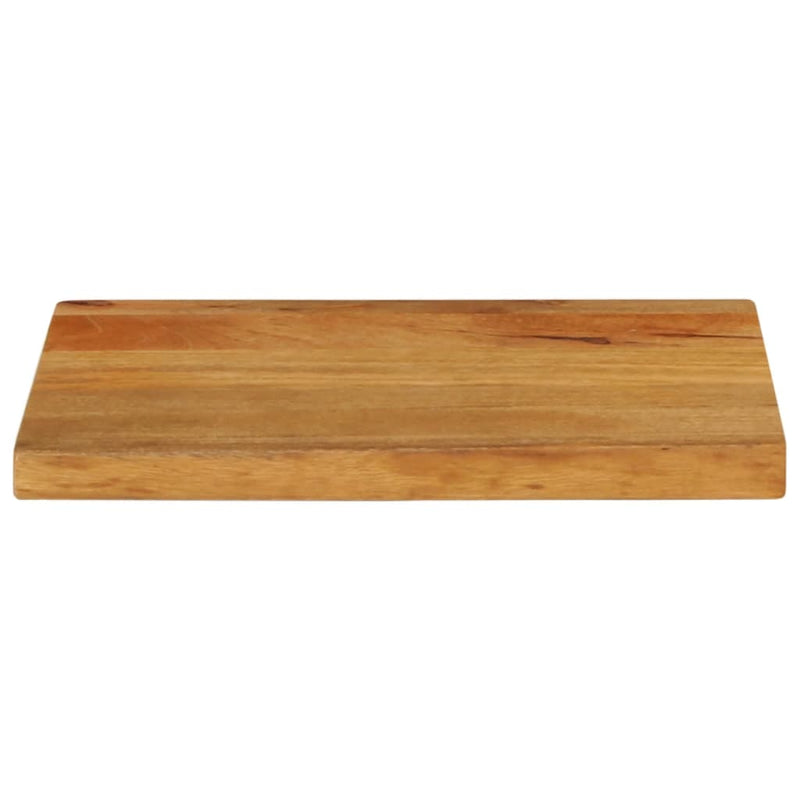 vidaXL tömör mangófa természetes élű asztallap 60 x 20 x 3,8 cm