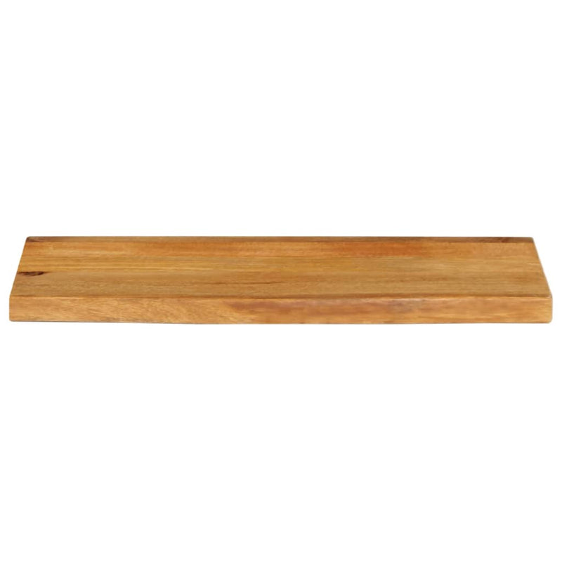 vidaXL tömör mangófa természetes élű asztallap 90 x 20 x 3,8 cm