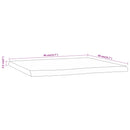 vidaXL tömör akácfa téglalap alakú asztallap 40x40x2,5 cm