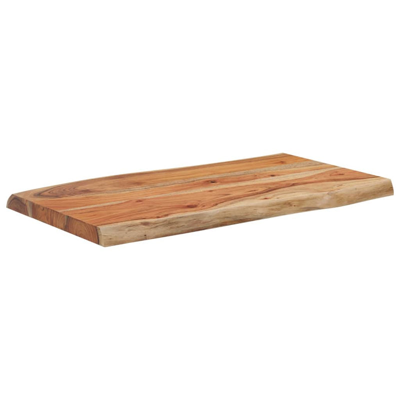 vidaXL tömör akácfa téglalap alakú asztallap 70x40x2,5 cm