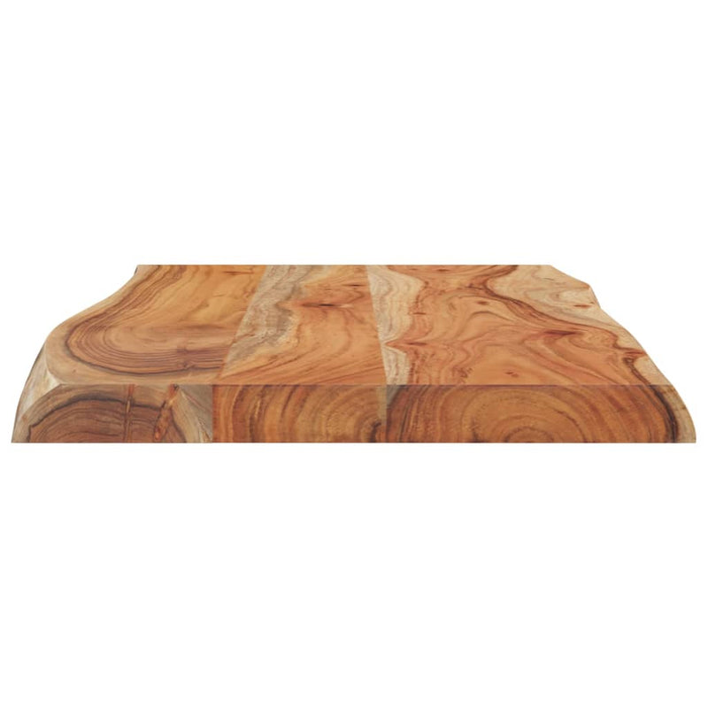 vidaXL tömör akácfa téglalap alakú asztallap 70x40x2,5 cm