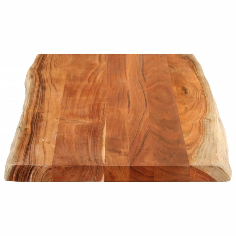 vidaXL tömör akácfa téglalap alakú asztallap 100x60x2,5 cm