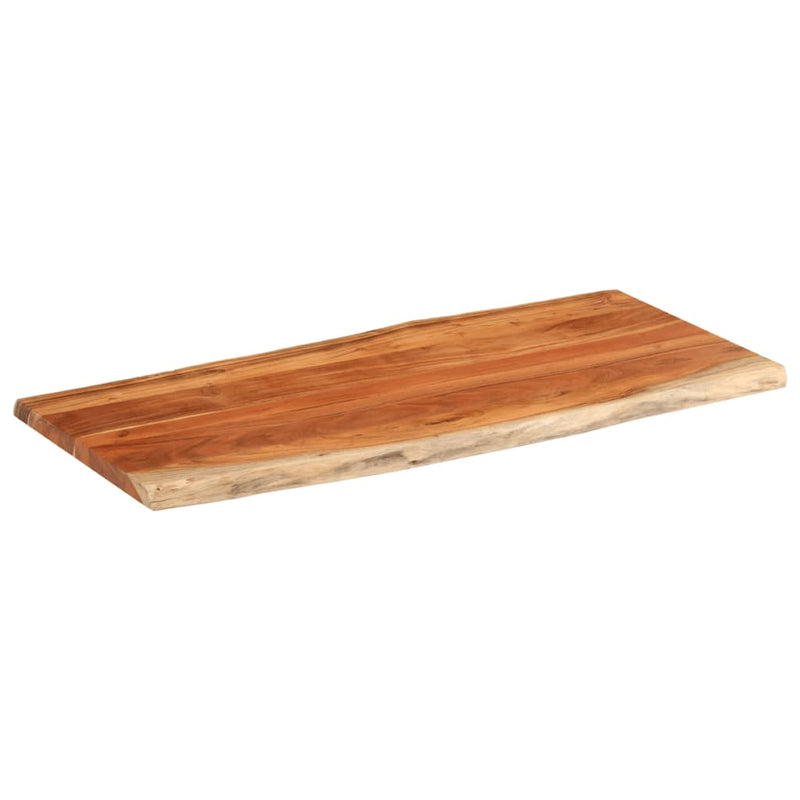 vidaXL tömör akácfa téglalap alakú asztallap 140x60x2,5 cm