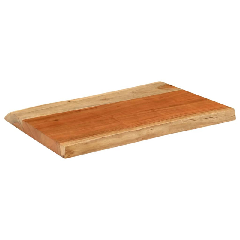 vidaXL tömör akácfa téglalap alakú fali polc 70 x 40 x 3,8 cm