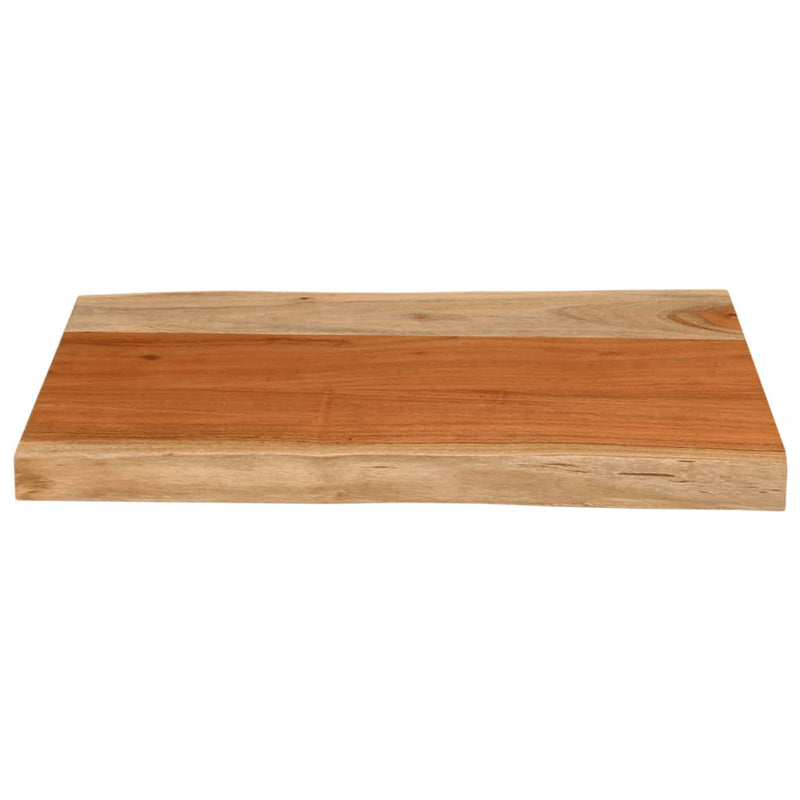 vidaXL tömör akácfa téglalap alakú fali polc 70 x 40 x 3,8 cm