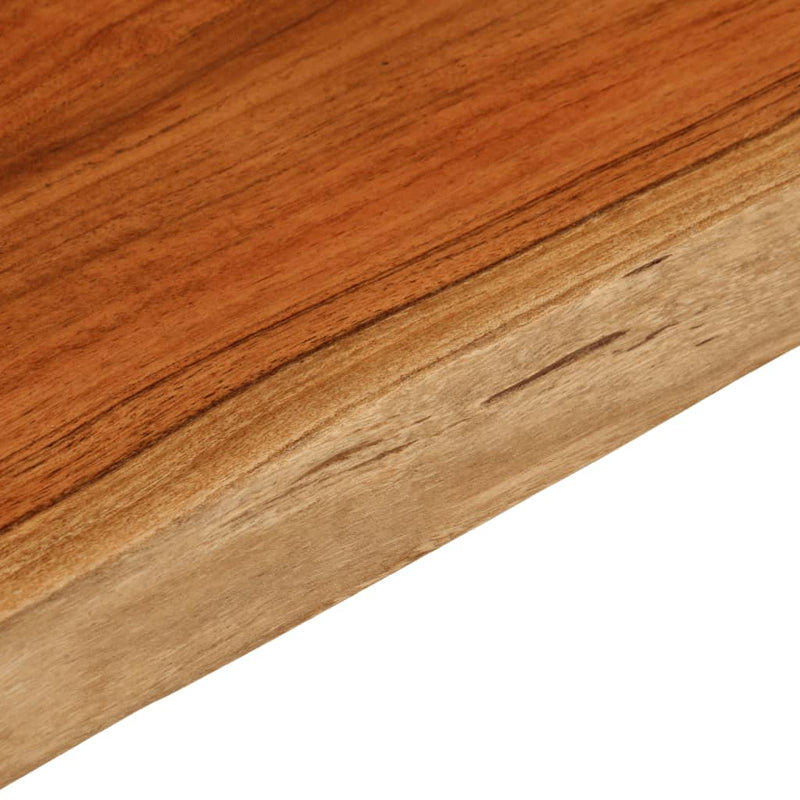 vidaXL tömör akácfa téglalap alakú fali polc 70 x 40 x 3,8 cm