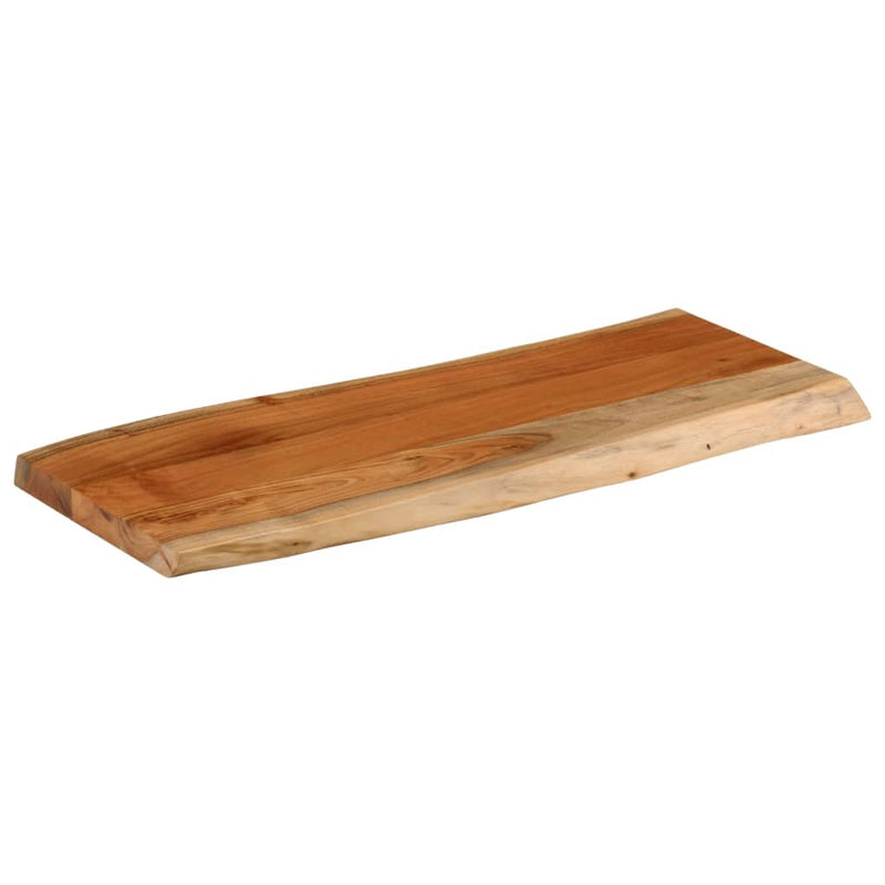 vidaXL tömör akácfa téglalap alakú asztallap 90 x 40 x 3,8 cm