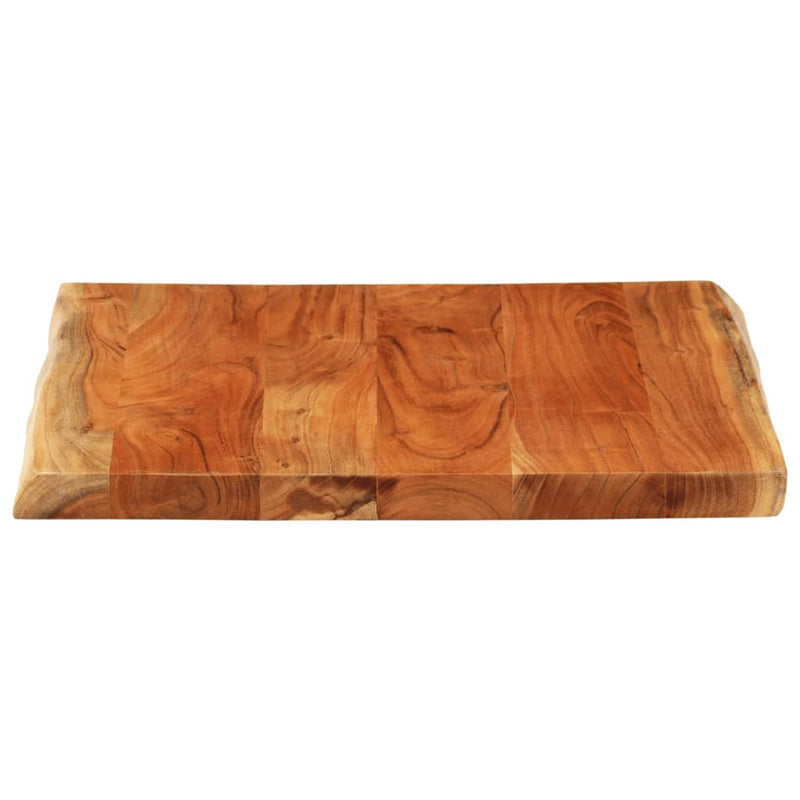 vidaXL tömör akácfa négyzet alakú asztallap 60x60x3,8 cm