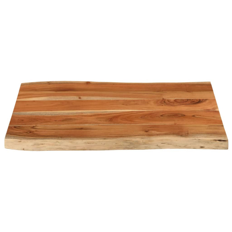vidaXL tömör akácfa téglalap alakú asztallap 70x60x3,8 cm