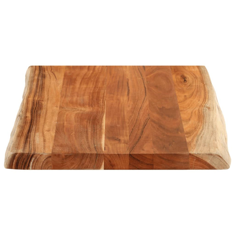 vidaXL tömör akácfa téglalap alakú asztallap 70x60x3,8 cm