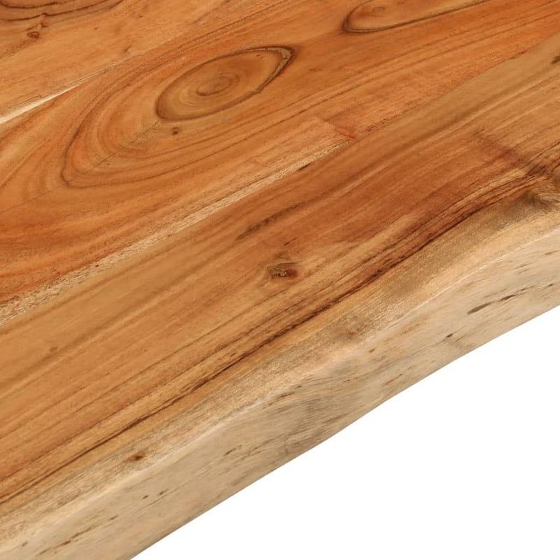 vidaXL tömör akácfa téglalap alakú asztallap 70x60x3,8 cm