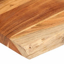 vidaXL tömör akácfa téglalap alakú asztallap 120x60x3,8 cm