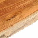 vidaXL tömör akácfa téglalap alakú asztallap 120x60x3,8 cm