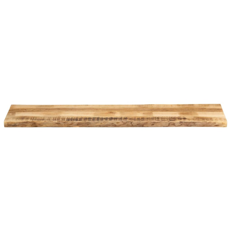 vidaXL tömör nyers mangófa természetes élű asztallap 180 x 40 x 3,8 cm
