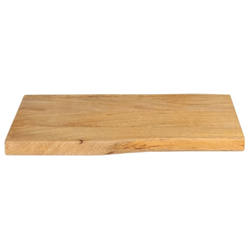 vidaXL tömör mangófa természetes élű asztallap 70 x 40 x 2,5 cm