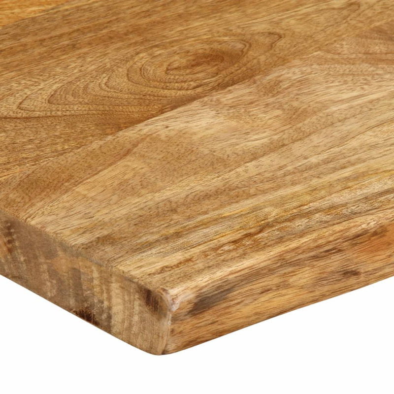 vidaXL tömör mangófa természetes élű asztallap 100 x 40 x 2,5 cm