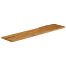 vidaXL tömör mangófa természetes élű asztallap 180 x 40 x 3,8 cm