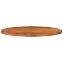 vidaXL tömör akácfa ovális asztallap 100 x 40 x 2,5 cm