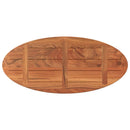 vidaXL tömör akácfa ovális asztallap 110 x 50 x 2,5 cm