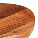 vidaXL tömör akácfa ovális asztallap 110 x 50 x 2,5 cm