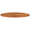 vidaXL tömör akácfa ovális asztallap 100 x 40 x 3,8 cm