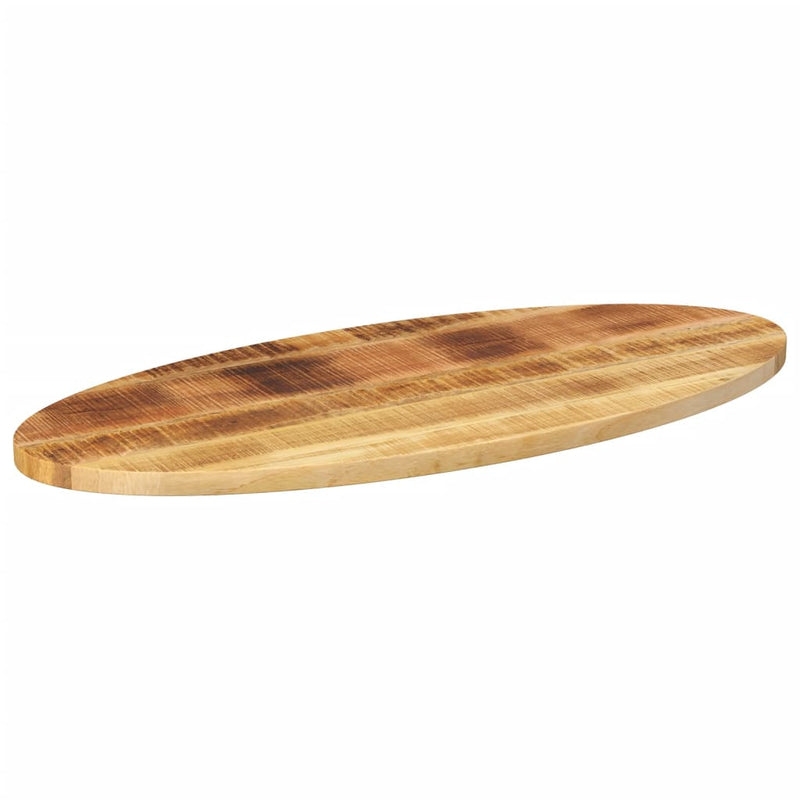 vidaXL tömör mangófa ovális asztallap 100 x 40 x 2,5 cm