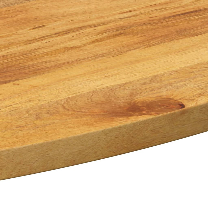 vidaXL tömör mangófa ovális asztallap 140 x 50 x 2,5 cm