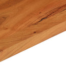 vidaXL tömör akácfa téglalap alakú asztallap 120x70x2,5 cm