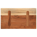 vidaXL tömör akácfa téglalap alakú asztallap 50x20x3,8 cm