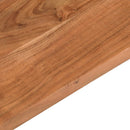 vidaXL tömör akácfa téglalap alakú asztallap 140x20x3,8 cm