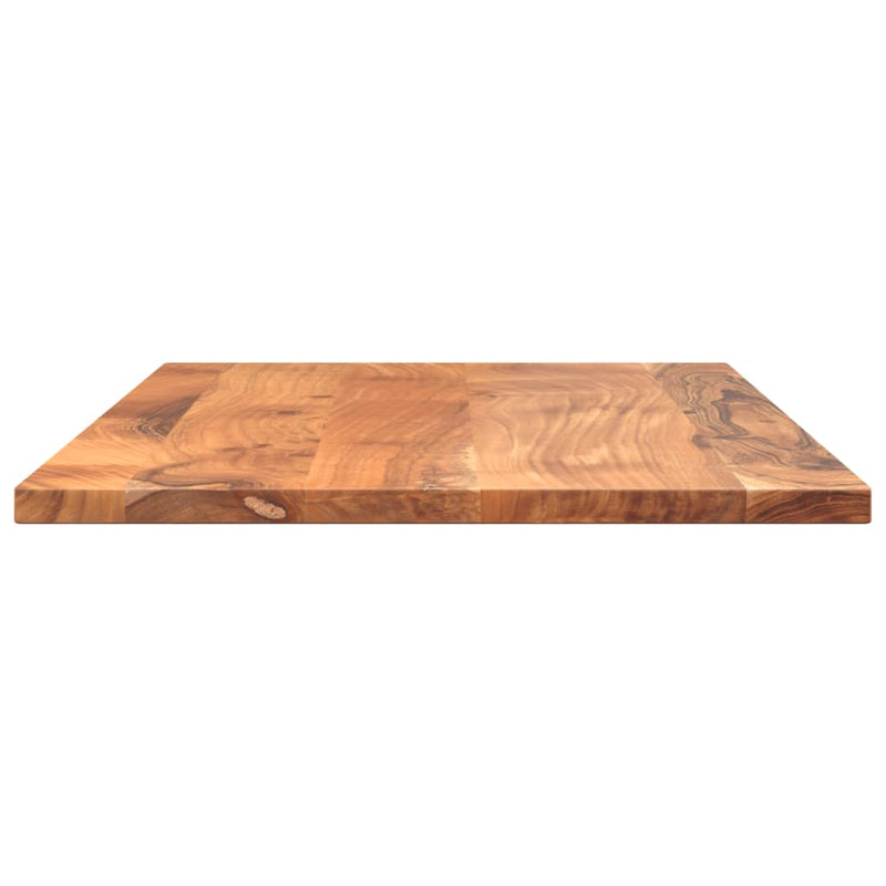 vidaXL tömör akácfa téglalap alakú asztallap 70x50x3,8 cm