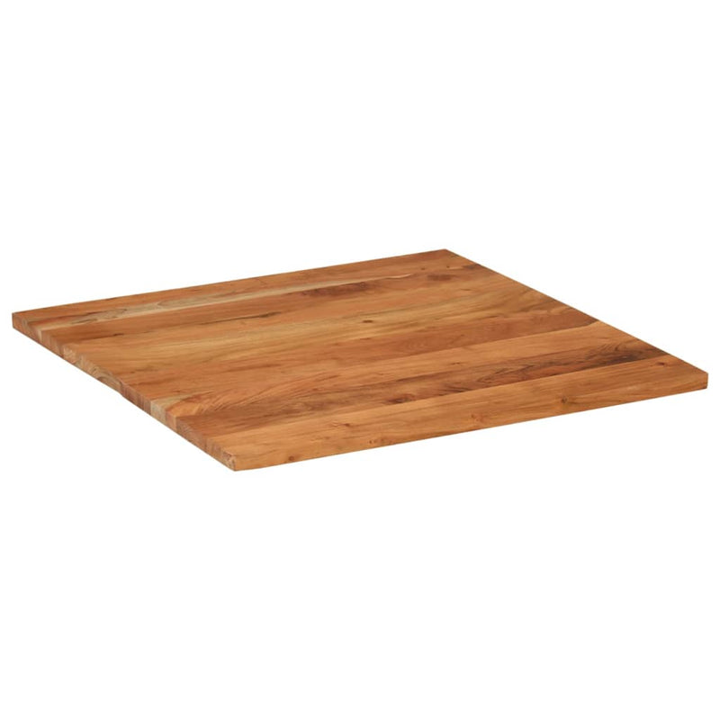 vidaXL tömör akácfa négyzet alakú asztallap 70x70x3,8 cm
