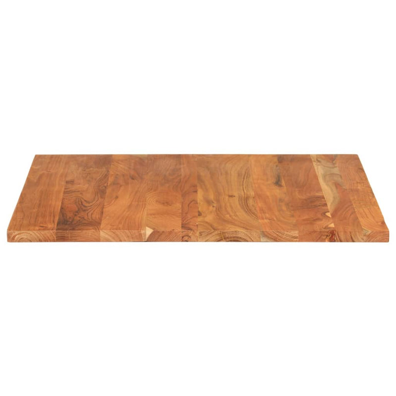 vidaXL tömör akácfa négyzet alakú asztallap 70x70x3,8 cm