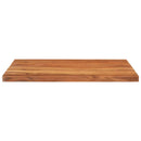 vidaXL tömör akácfa téglalap alakú asztallap 110x80x3,8 cm