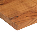 vidaXL tömör akácfa téglalap alakú asztallap 110x80x3,8 cm
