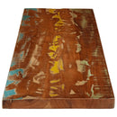 vidaXL tömör újrahasznosított fa téglalap alakú asztallap 140x40x2,5cm