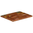 vidaXL tömör újrahasznosított fa téglalap alakú asztallap 60x50x2,5 cm