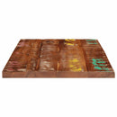vidaXL tömör újrahasznosított fa téglalap alakú asztallap 60x50x2,5 cm