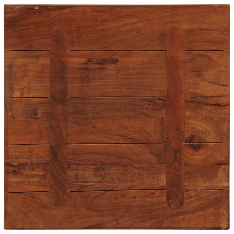 vidaXL tömör újrahasznosított fa négyzet alakú asztallap 60x60x1,5 cm
