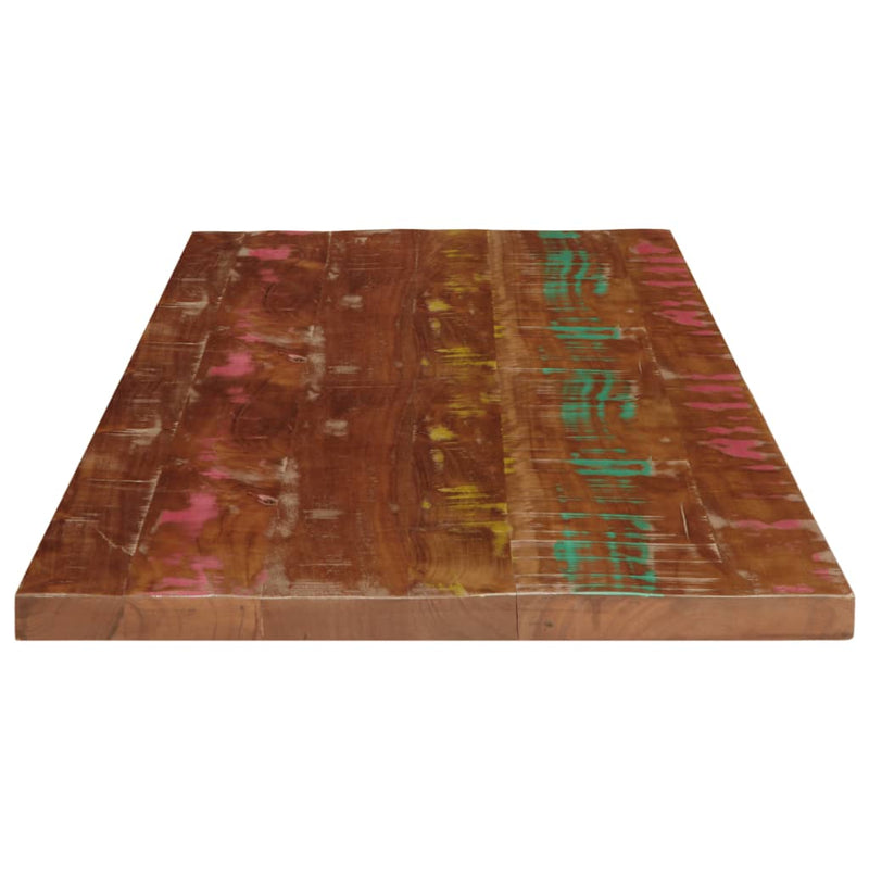 vidaXL tömör újrahasznosított fa téglalap alakú asztallap 100x60x1,5cm