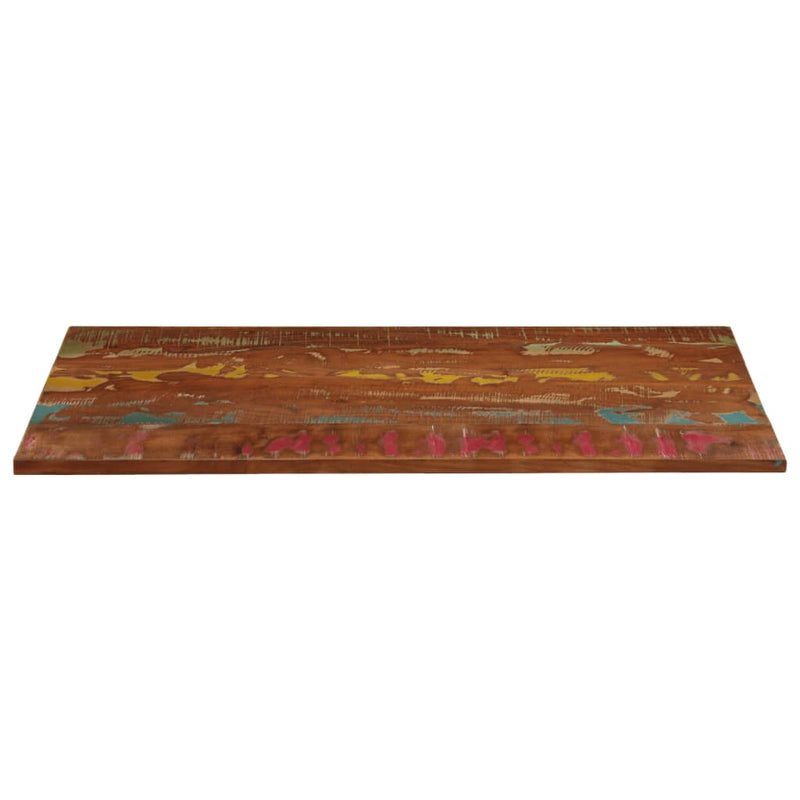 vidaXL tömör újrahasznosított fa téglalap alakú asztallap 140x60x2,5cm