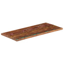 vidaXL tömör újrahasznosított fa téglalap alakú asztallap 100x70x2,5cm